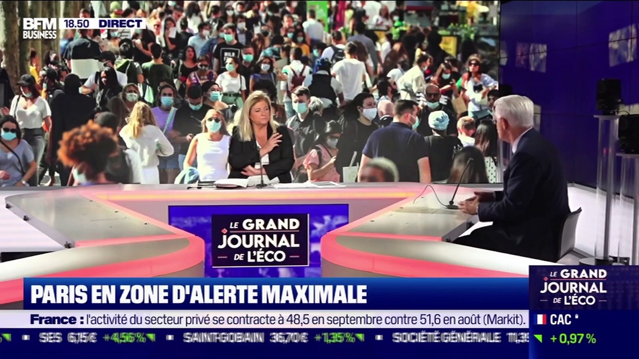 Didier Kling (CCI Paris Île-de-France) : Paris en zone d'alerte maximale - 05/10