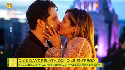 ¡Al parecer Karla Díaz y Dani Dayz tendrán una boda como un cuento de hadas! | Ventaneando