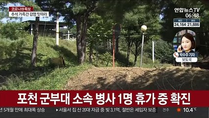 下载视频: 포천 병사 휴가 중 확진…추석 가족 간 감염 사례도 추가