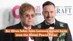 Sir Elton John Thinks John Lennon Could Have Received A Nobel Peace Prize