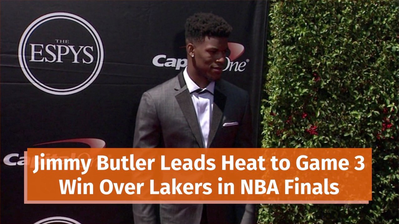 Jimmy Butler During The NBA Finals
