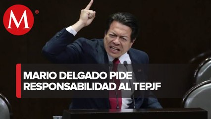 Mario Delgado advierte que está en juego credibilidad del TEPJF previo a elección 2021