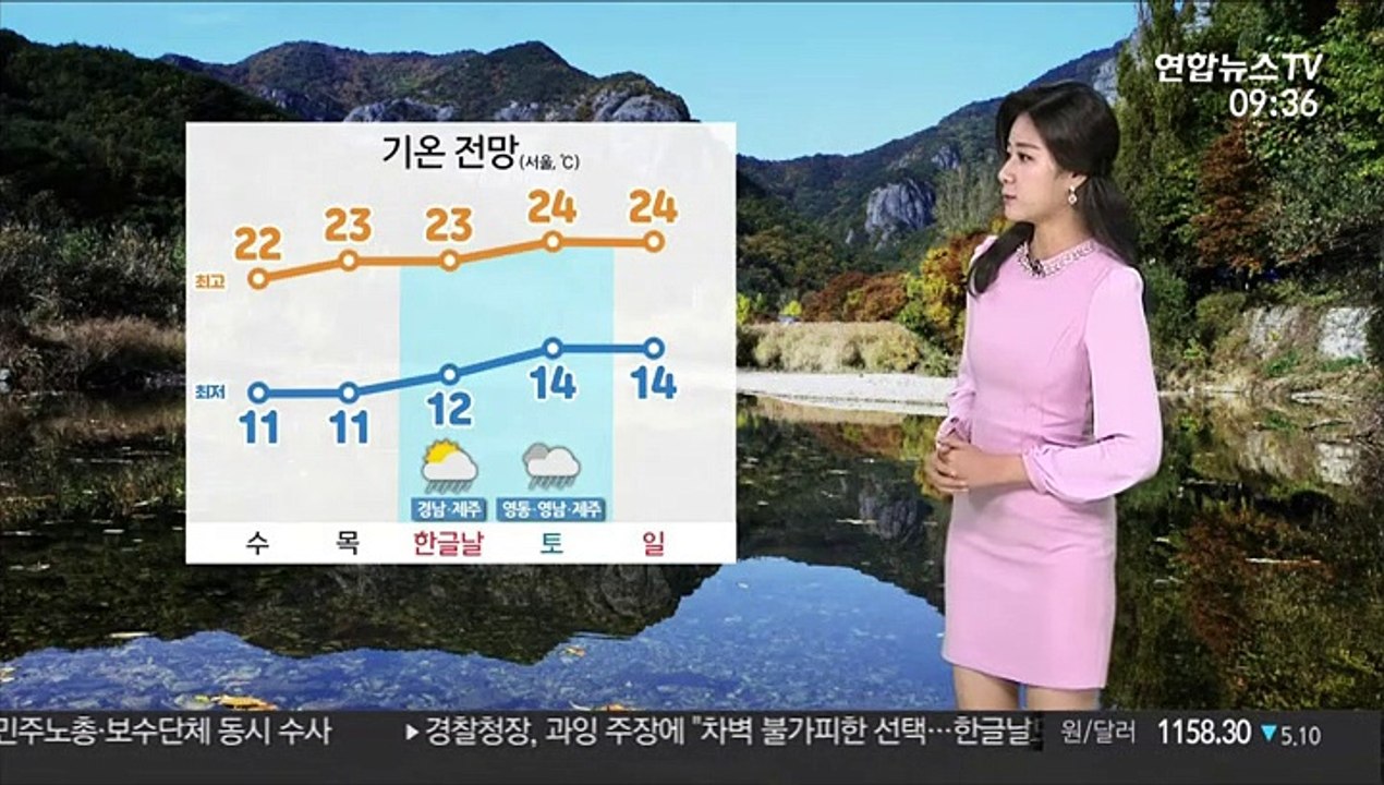 [날씨] 영하권으로 떨어진 대관령…일교차 주의
