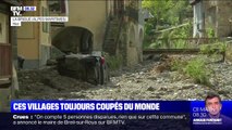 Quatre jours après les violentes intempéries, certains villages des Alpes-Maritimes sont toujours coupés du monde