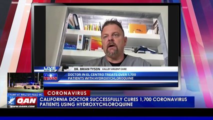 0ct 5, 2020  Dr  Brian Tyson, 1,700 COVID-19 positive patients  - Not One Out - Nice HCQ Batting Average!