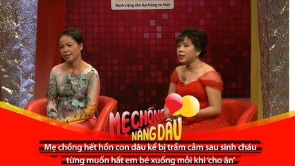 Mẹ chồng hết hồn con dâu kể bị trầm cảm sau sinh cháu từng muốn hất em bé xuống mỗi khi ‘cho ăn’ 