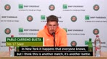 Djokovic default not on Carreno Busta's mind ahead of rematch