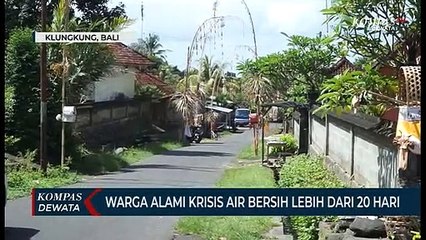 Warga Alami Krisis Air Bersih Lebih Dari 20 Hari