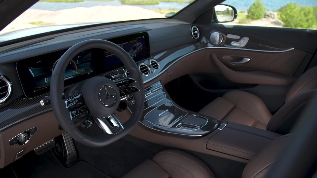 Die neue Mercedes-AMG E-Klasse - Edles Interieur mit sportlicher Note und hohem Langstreckenkomfort