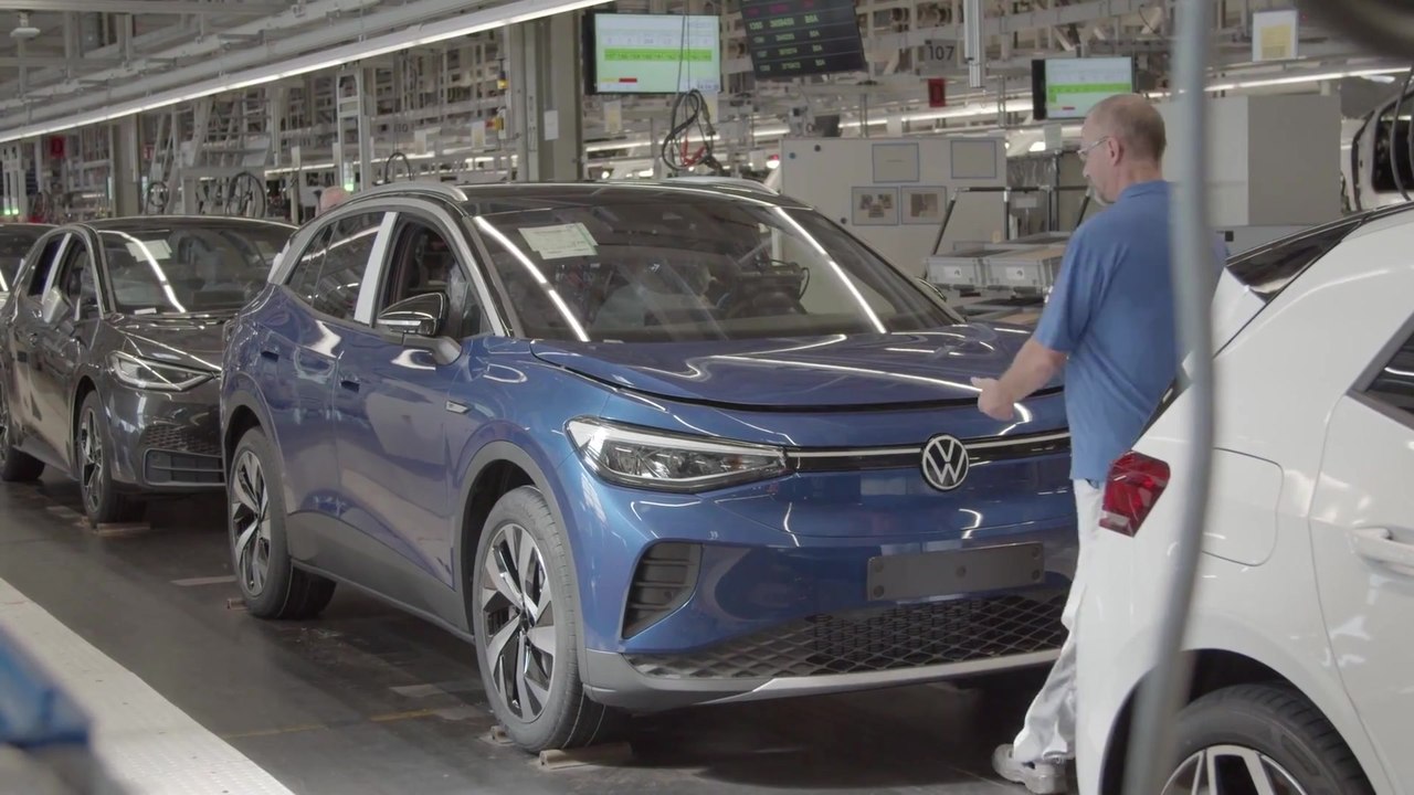 Serienproduktion des Volkswagen ID.4 in Zwickau gestartet