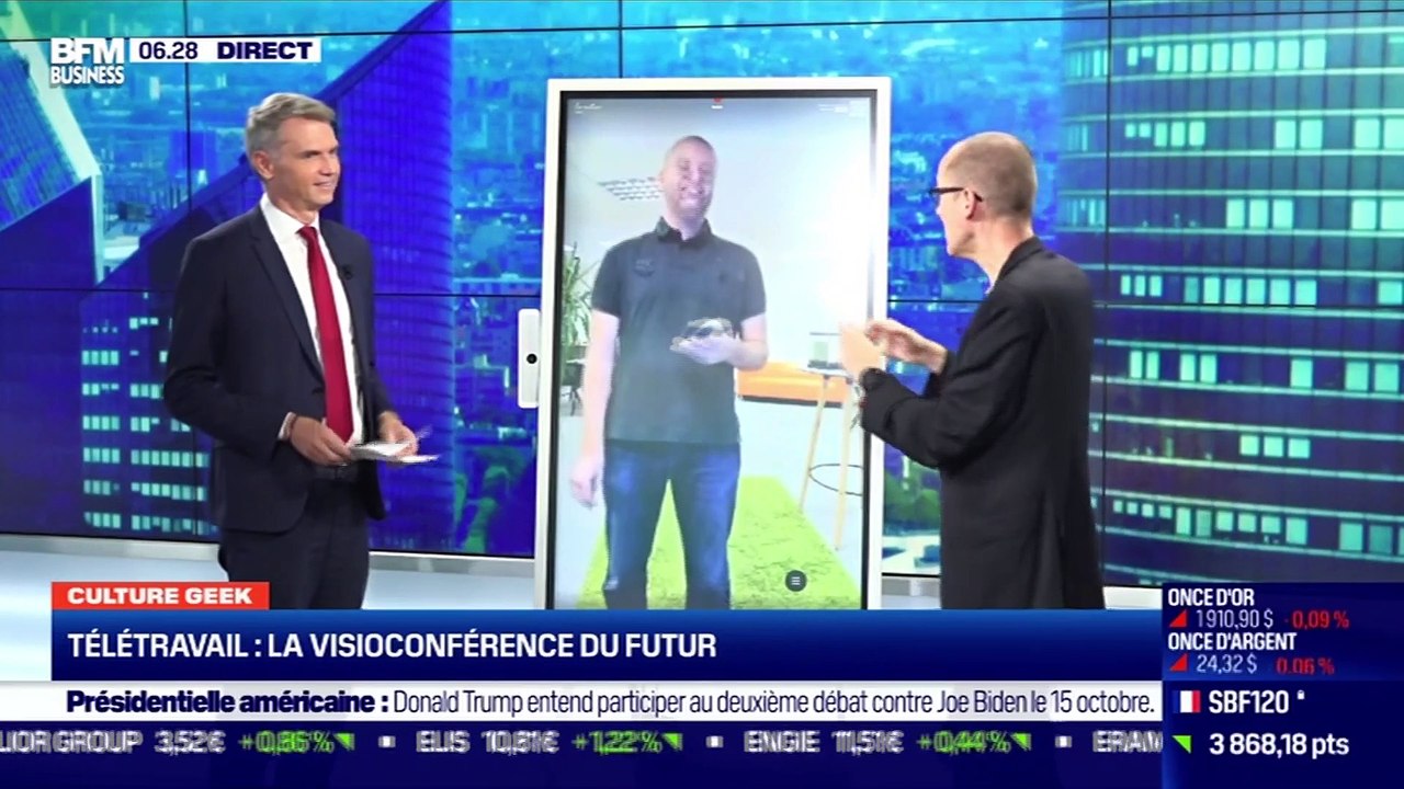 Culture Geek : La visioconférence du futur dans le cadre du télétravail, par Anthony Morel - 06/10