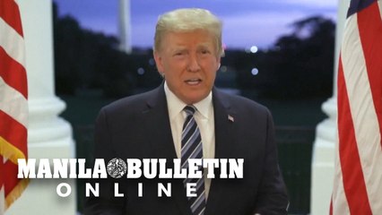 Trump speaks from White House after leaving hospital