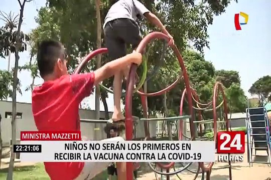 Vacuna Covid-19: Mazzetti revela que niños no serán vacunados contra el coronavirus