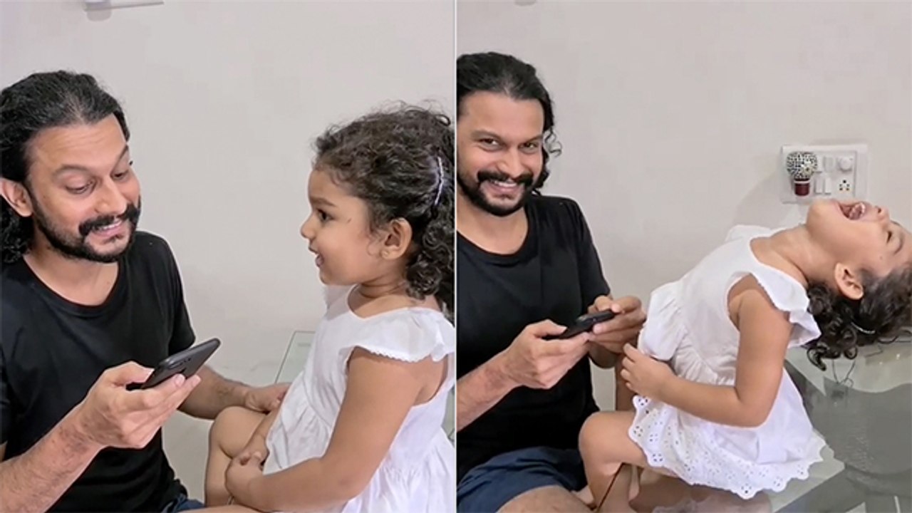 आदिनाथ कोठारे आणि जिजाची अशी छोटीशी गंमत