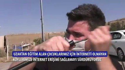 Ankara'da internetin olmadığı  Polatlar köyünündeki çalışmaları paylaştı: "Bu zorlu süreçte asla yalnız olmayacaksınız"
