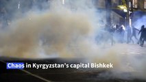 Kyrgyz police disperse Bishkek post-vote protest with force