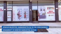Karadeniz’in ilk gıda bankası açılıyor