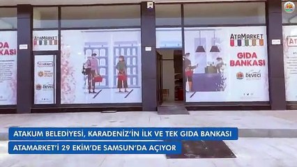 Karadeniz’in ilk gıda bankası açılıyor