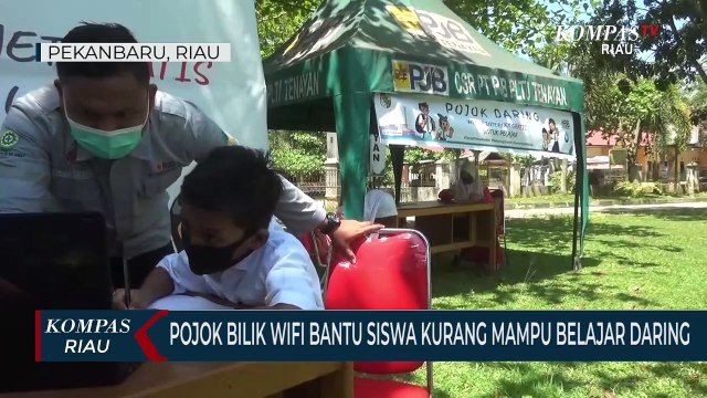 Pojok Bilik Wifi Bantu Siswa Kurang Mampu Belajar Daring