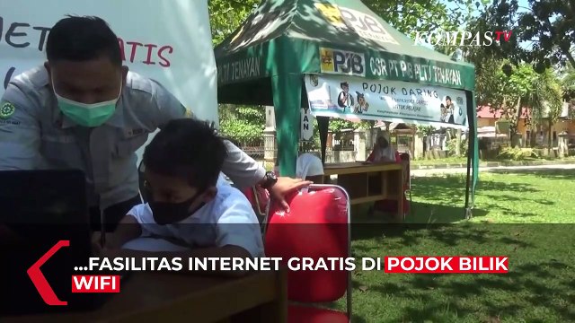 PLTU Dirikan Pojok Bilik Wifi Untuk Membantu Siswa Belajar Secara Daring