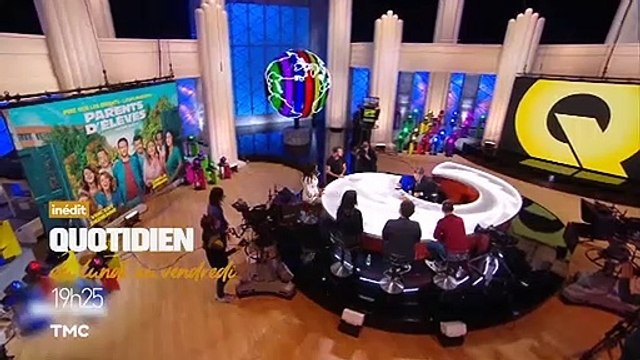 Bande-annonce de Quotidien présenté par Yann Barthès sur TMC