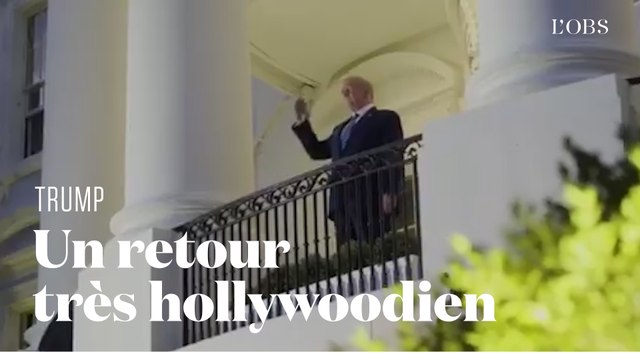 Donald Trump met en scène son retour à la Maison-Blanche