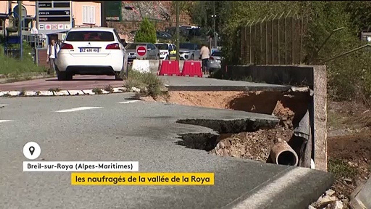 Tempête Alex : des villages de la vallée de la Roya coupés du monde