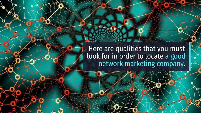 Good Network Marketing Company