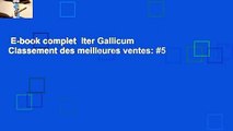 E-book complet  Iter Gallicum  Classement des meilleures ventes: #5