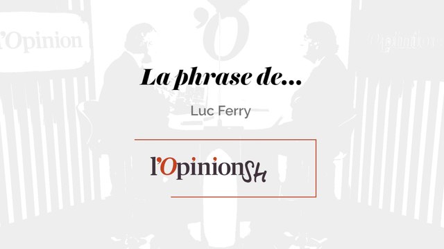 Luc Ferry: «Pour une grande majorité, le sens de la vie ne passe plus par le religieux»