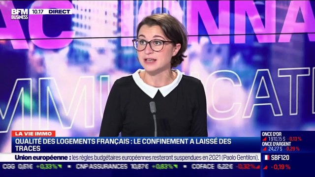 Marie Coeurderoy: Qualité des logements français, le confinement a laissé des traces - 06/10