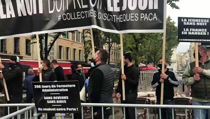 "La nuit doit revoir le jour" : la colère des gérants de discothèques dans la rue ce matin