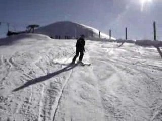 Petite descente direction Avoriaz