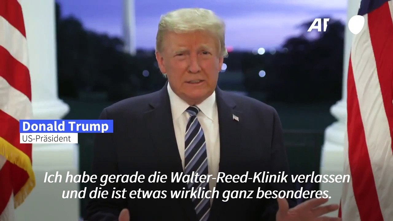 Trump im O-Ton: 'Habt keine Angst vor dem Coronavirus'