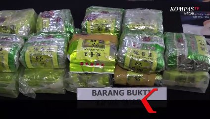 Polisi Ungkap Sindikat 18 Kg Sabu