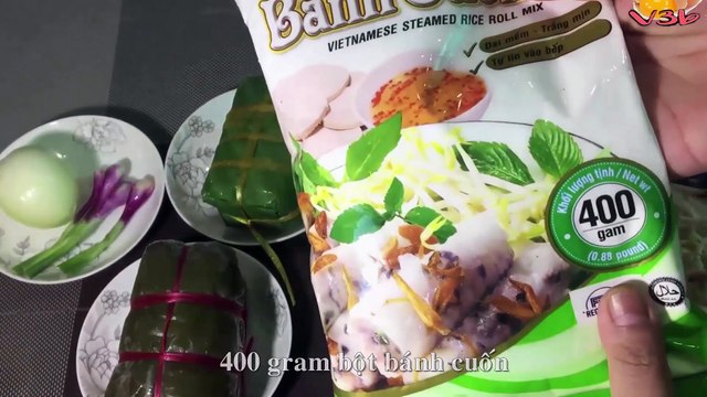 BÁNH CUỐN NÓNG Nhanh Gọn Vô Cùng Ngon Miệng Bằng Chảo Chống Dính Cách Làm Đơn Giản