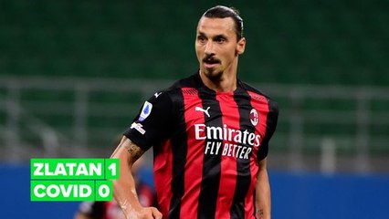 Zlatan Ibrahimović se bat contre le Covid