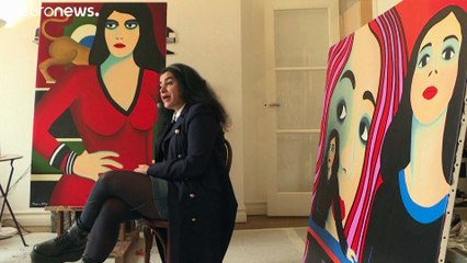 Peindre : l'autre passion de l'auteure Marjane Satrapi