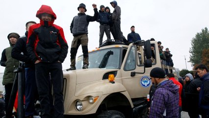 One killed amid protests as political crisis grips Kyrgyzstan