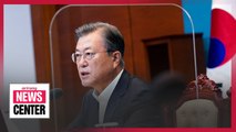 Pres. Moon sends condolences to bereaved family of slain S. Korean official