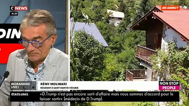 Intempéries Alpes-Maritimes - Propriétaire d'une maison emportée par les eaux, il craque sur le plateau de Morandini Live : C'est une part de ma vie qui est partie - VIDEO