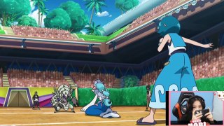 Pokemon Highlight Battle : Lana vs Guzma Pokemon Sun and Moon Episode 134 English Dub_01