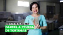 Héroes ecológicos: Pajitas hechas de arroz