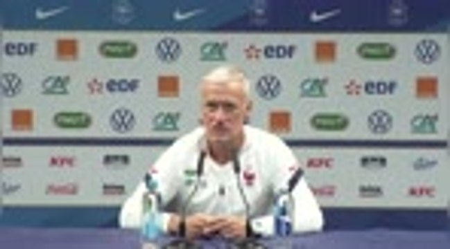 Bleus - Deschamps rend hommage au centenaire Giroud