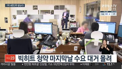 빅히트 친 '빅히트' 공모…청약에 자금 58조원 몰려