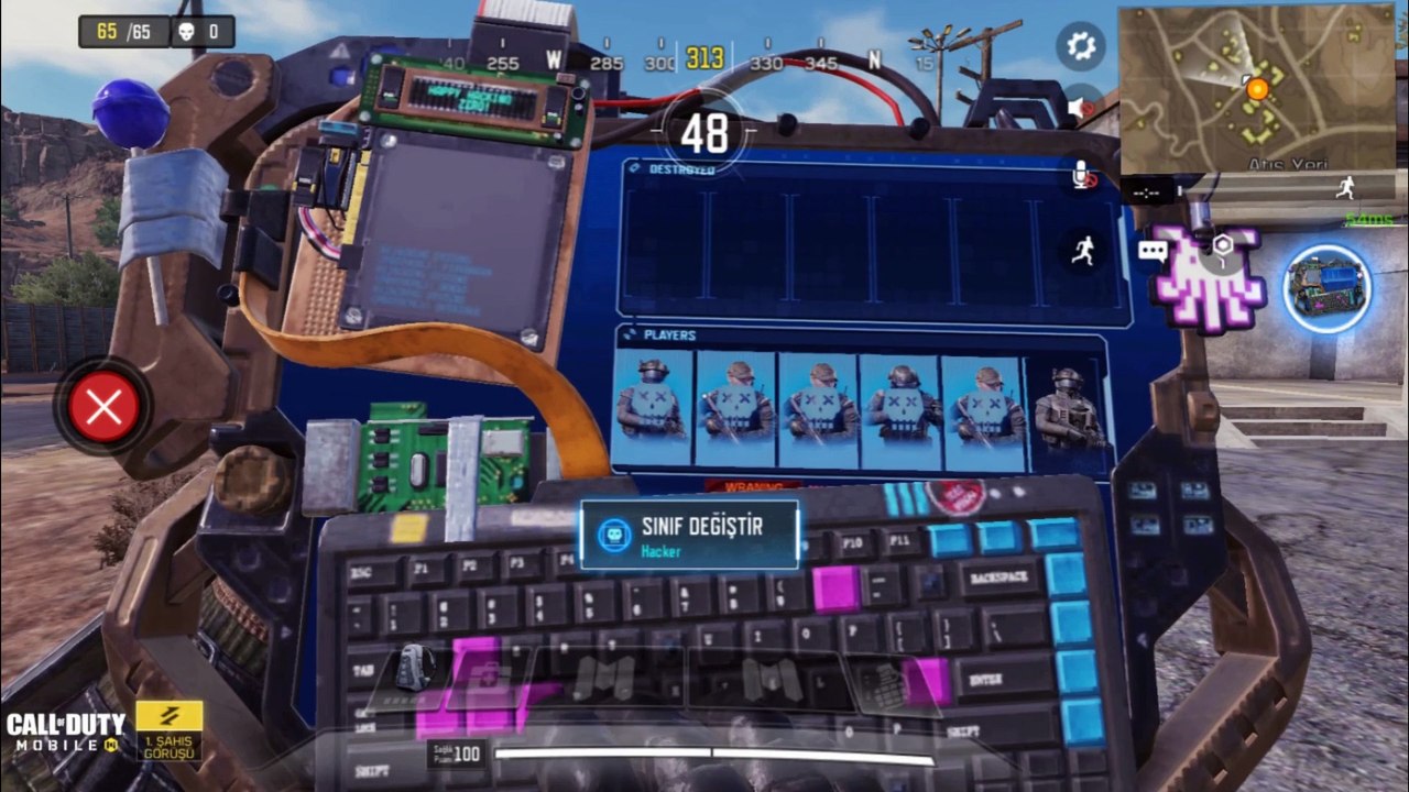 Hacker Oldum - Call Of Duty Mobile - Battle Royale - One Man Squad