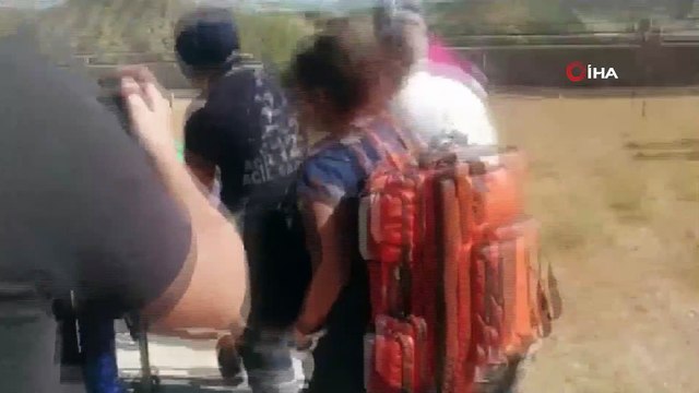 Hastane kavşağında kalbi duran yaşlı adam hayata döndürüldü, helikopterle Elazığ’a kaldırıldı