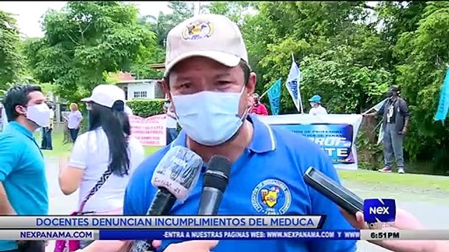 Docentes denuncian incumplimiento del Meduca - Nex Noticias