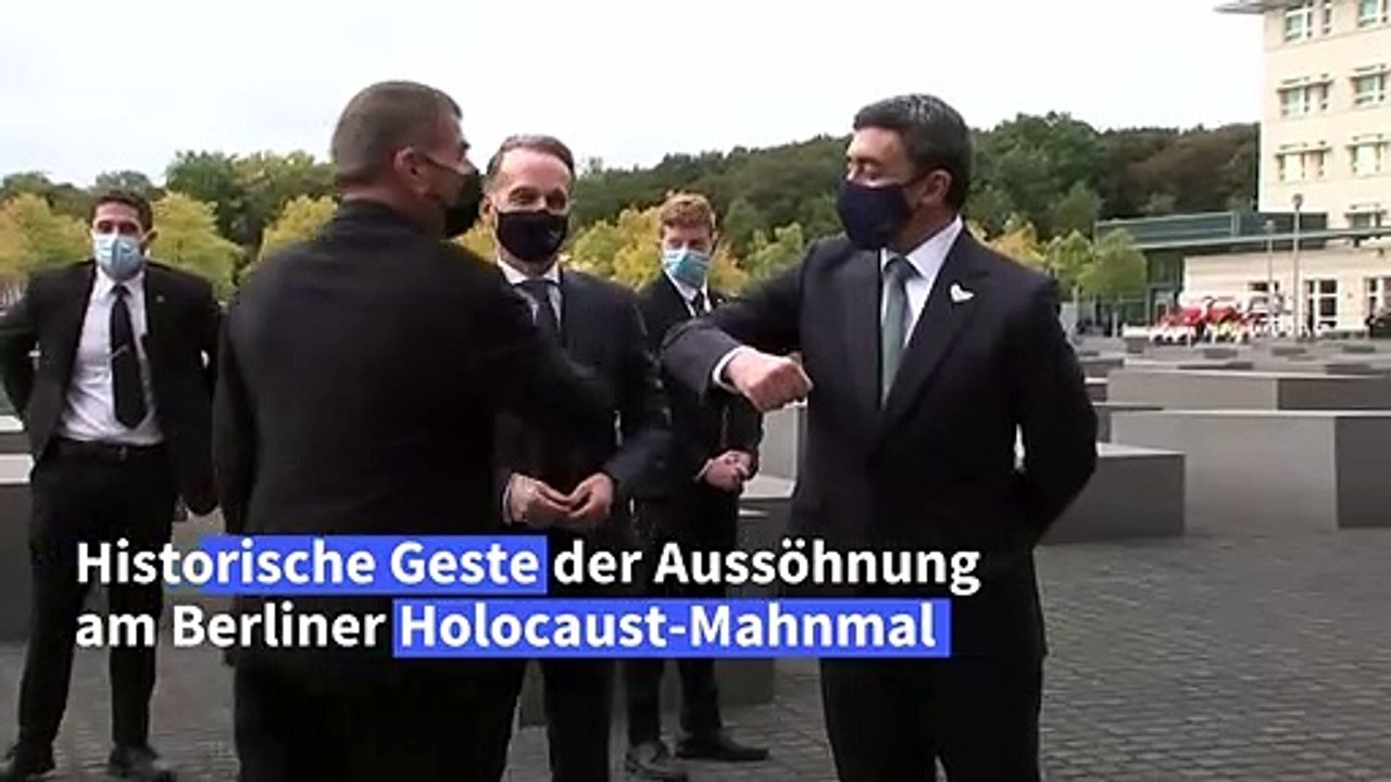 Israel und Emirate: Historische Geste am Holocaust-Mahnmal