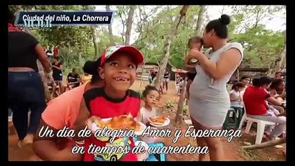 Ayuda social en Ciudad del niño, La Chorrera por la Fundación Luis Cásis - Nex Panamá
